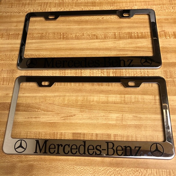 Mercedes Benz License Plate Cover - Picture 3 of 3